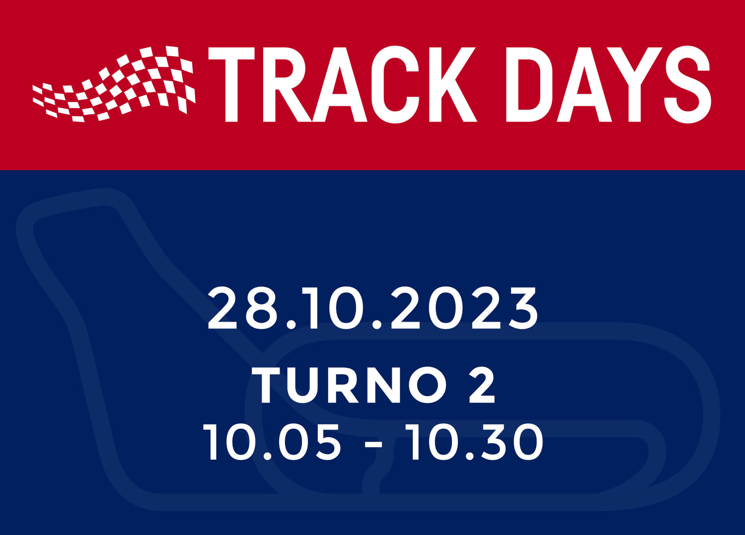 TRACK DAYS 28.10.23 TURNO 2