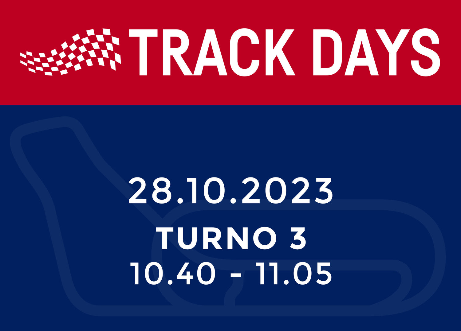 TRACK DAYS 28.10.23 TURNO 3