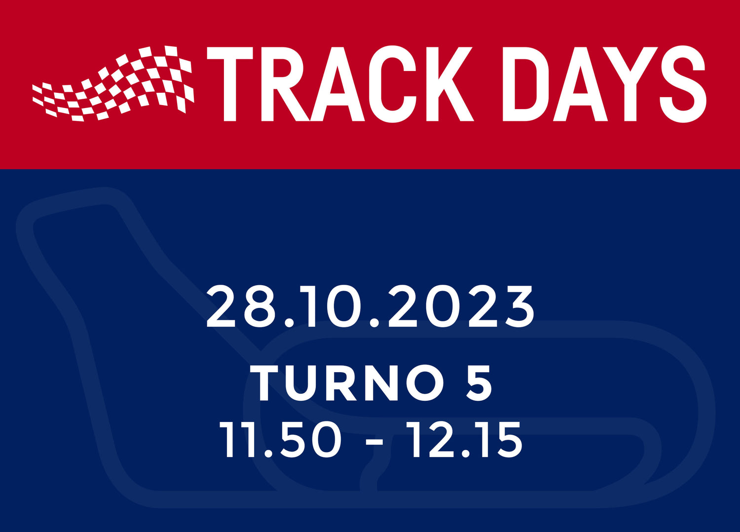 TRACK DAYS 28.10.23 TURNO 5