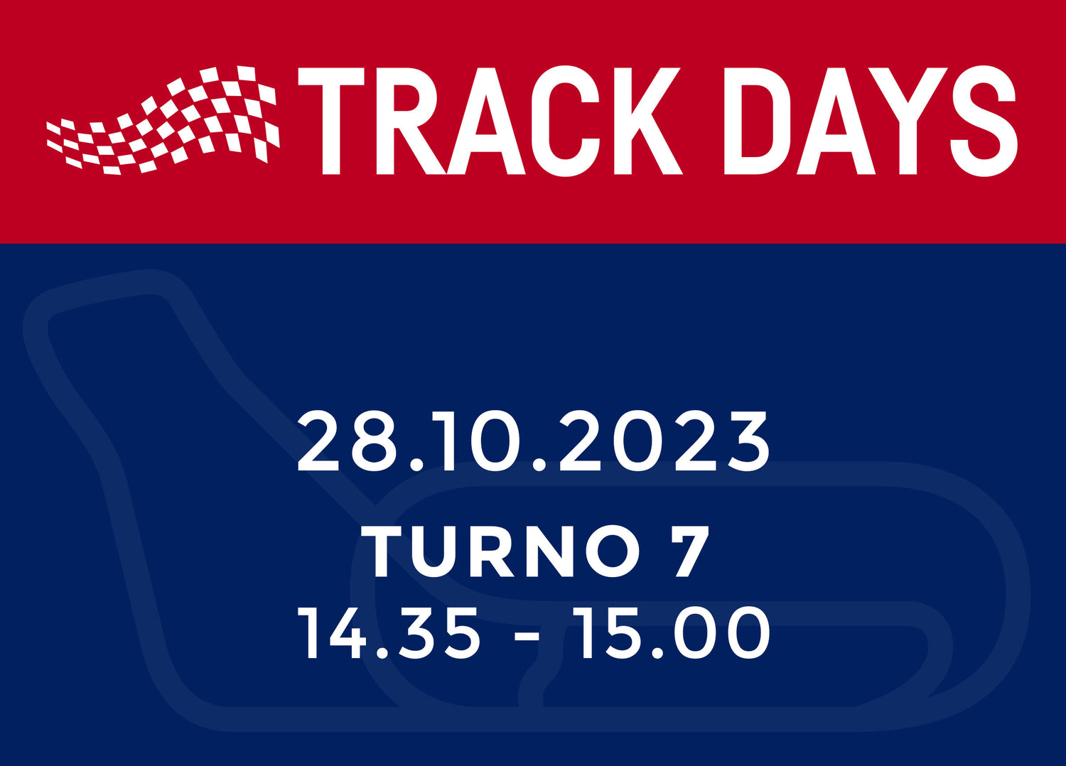 TRACK DAYS 28.10.23 TURNO 7