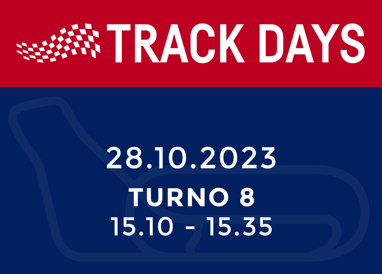 TRACK DAYS 28.10.23 TURNO 8