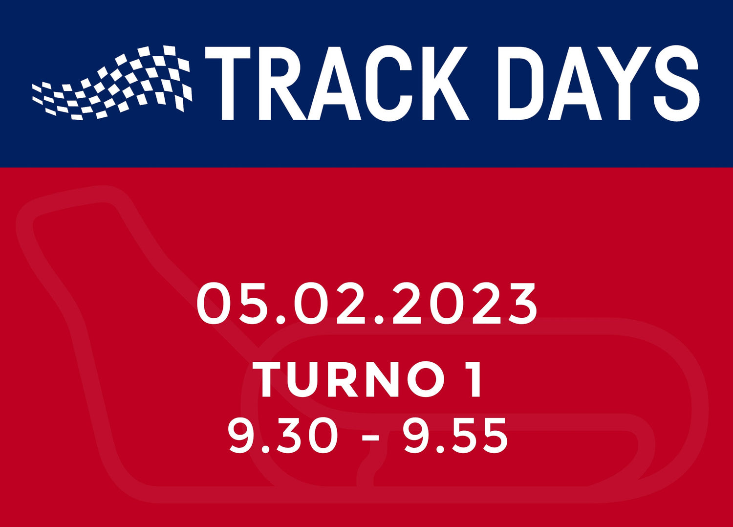 TRACK DAYS 05.02.23 TURNO 1