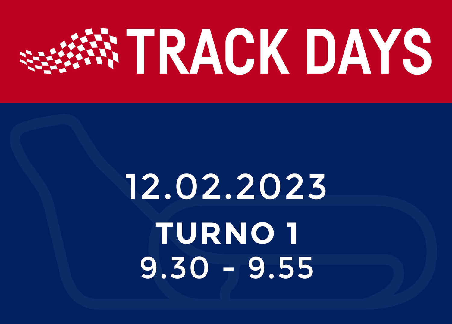 TRACK DAYS 12.02.23 TURNO 1