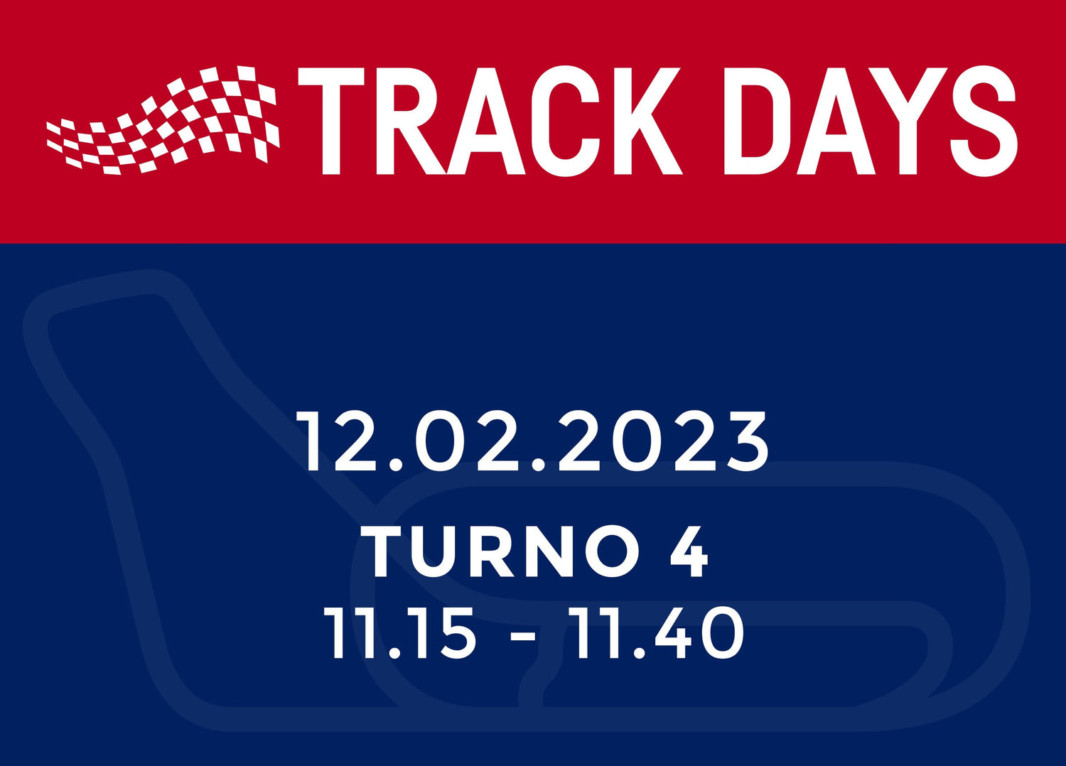 TRACK DAYS 12.02.23 TURNO 4