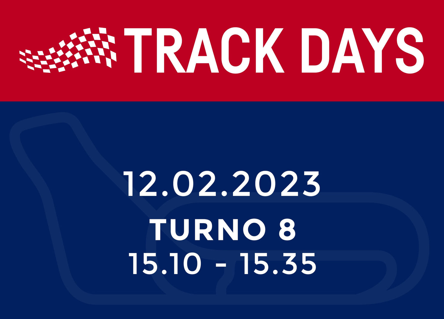 TRACK DAYS 12.02.23 TURNO 8