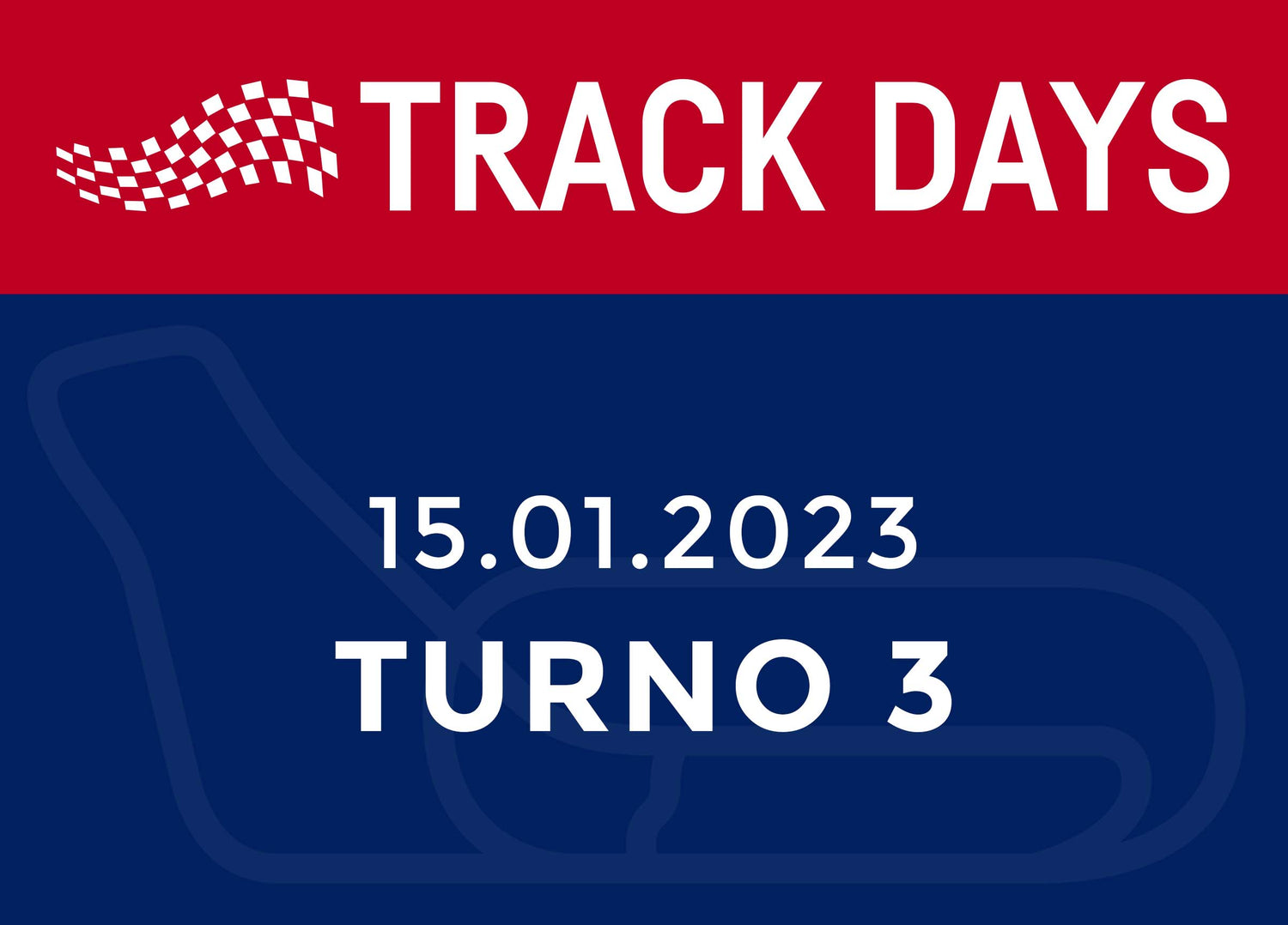 TRACK DAYS 15.01.23 TURNO 3
