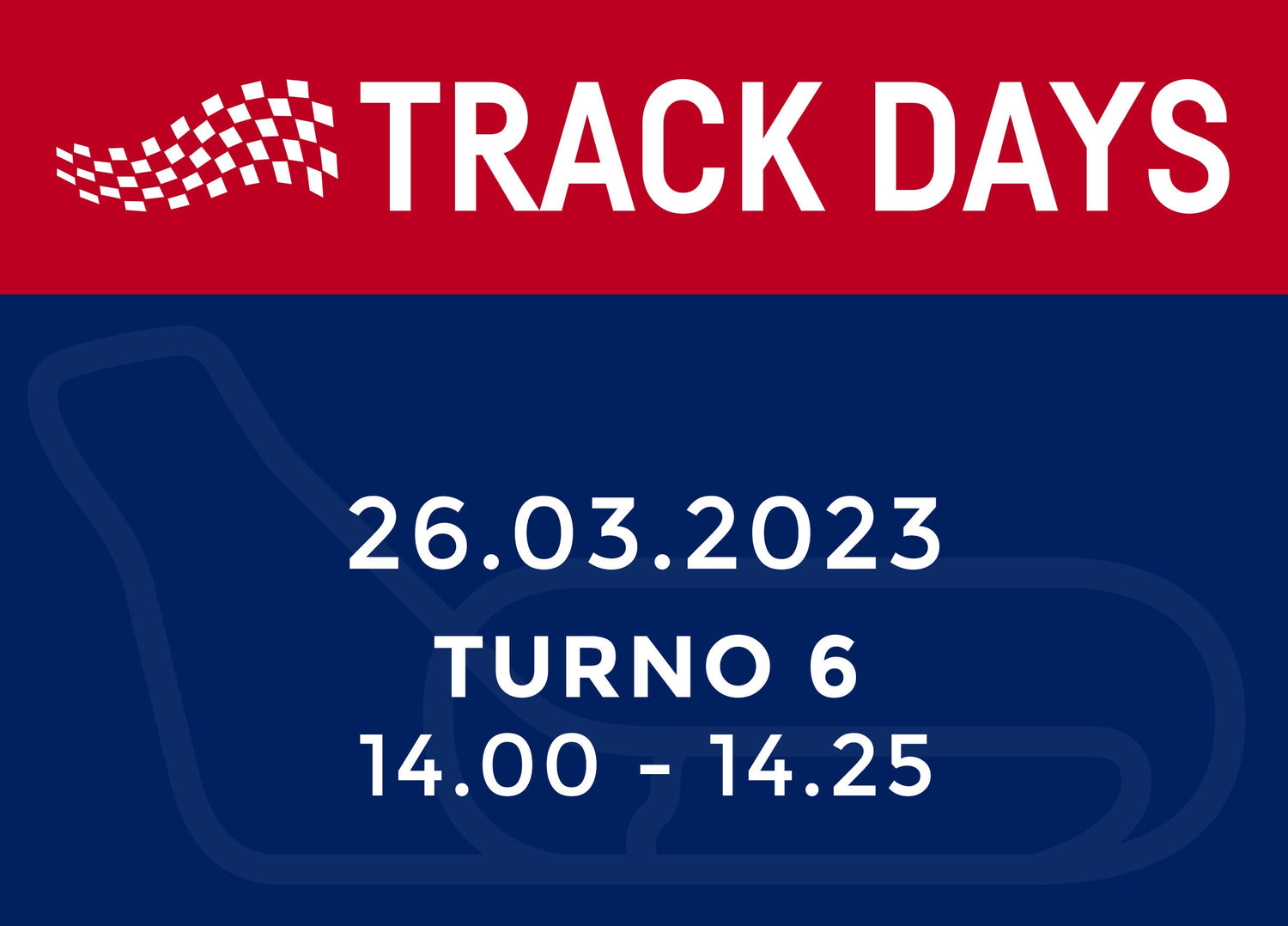TRACK DAYS 26.03.23 TURNO 6