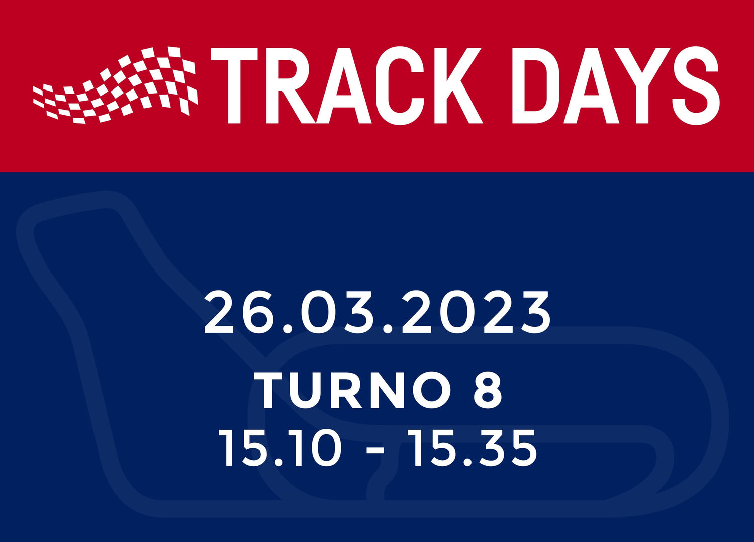TRACK DAYS 26.03.23 TURNO 8