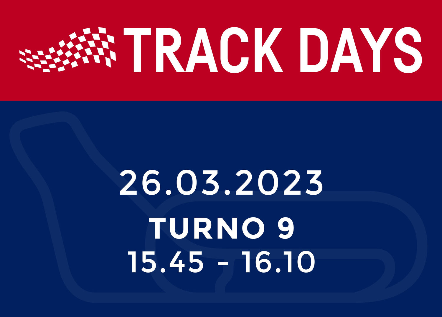 TRACK DAYS 26.03.23 TURNO 9