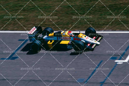 F1 1988 Nicola Larini - Osella - 19880074