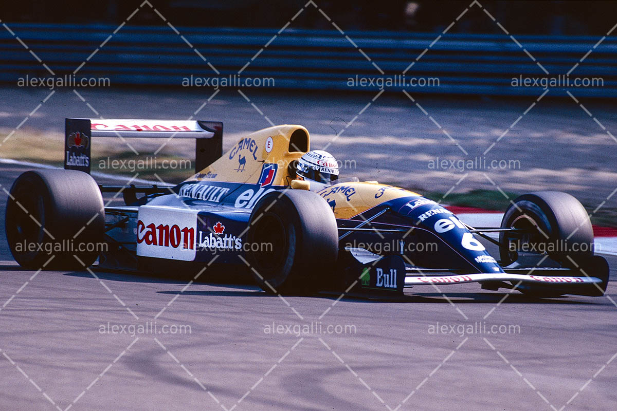 F1 1991 Riccardo Patrese - Williams - 19910086