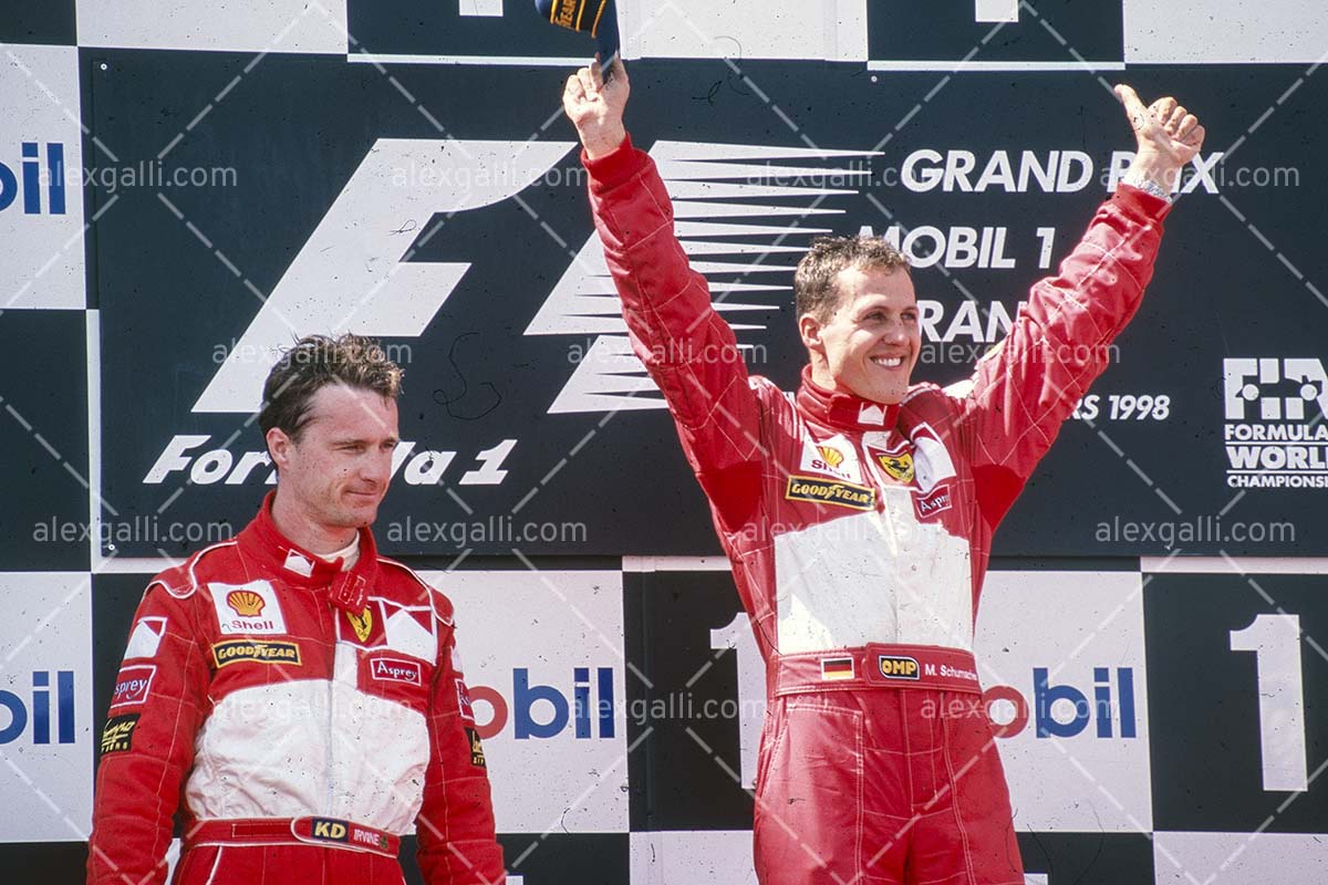 F1 1998 Michael Schumacher - Ferrari - 19980127