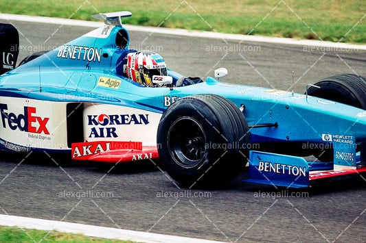 F1 1998 Alexander Wurz - Benetton - 19980110