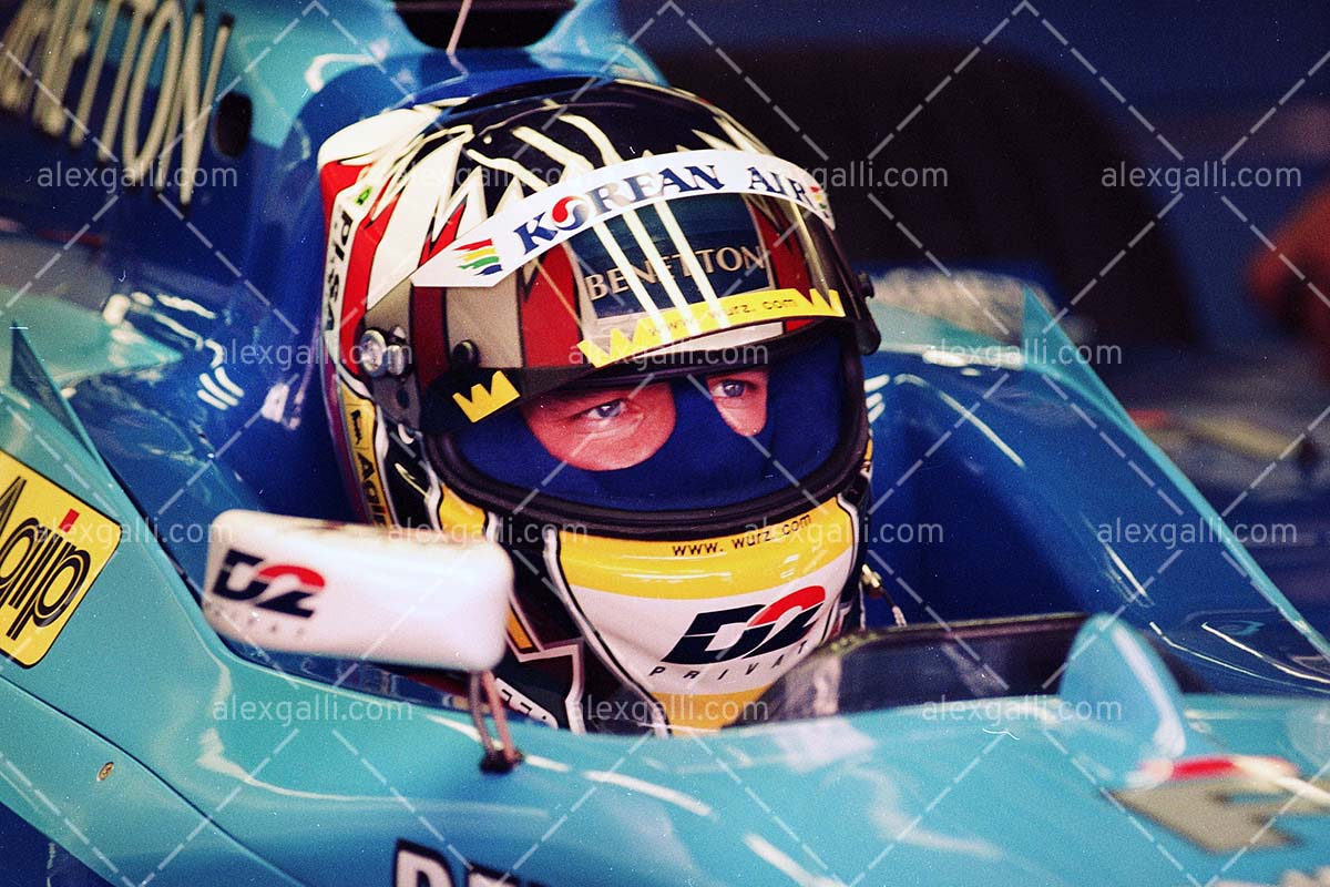 F1 1998 Alexander Wurz - Benetton - 19980113