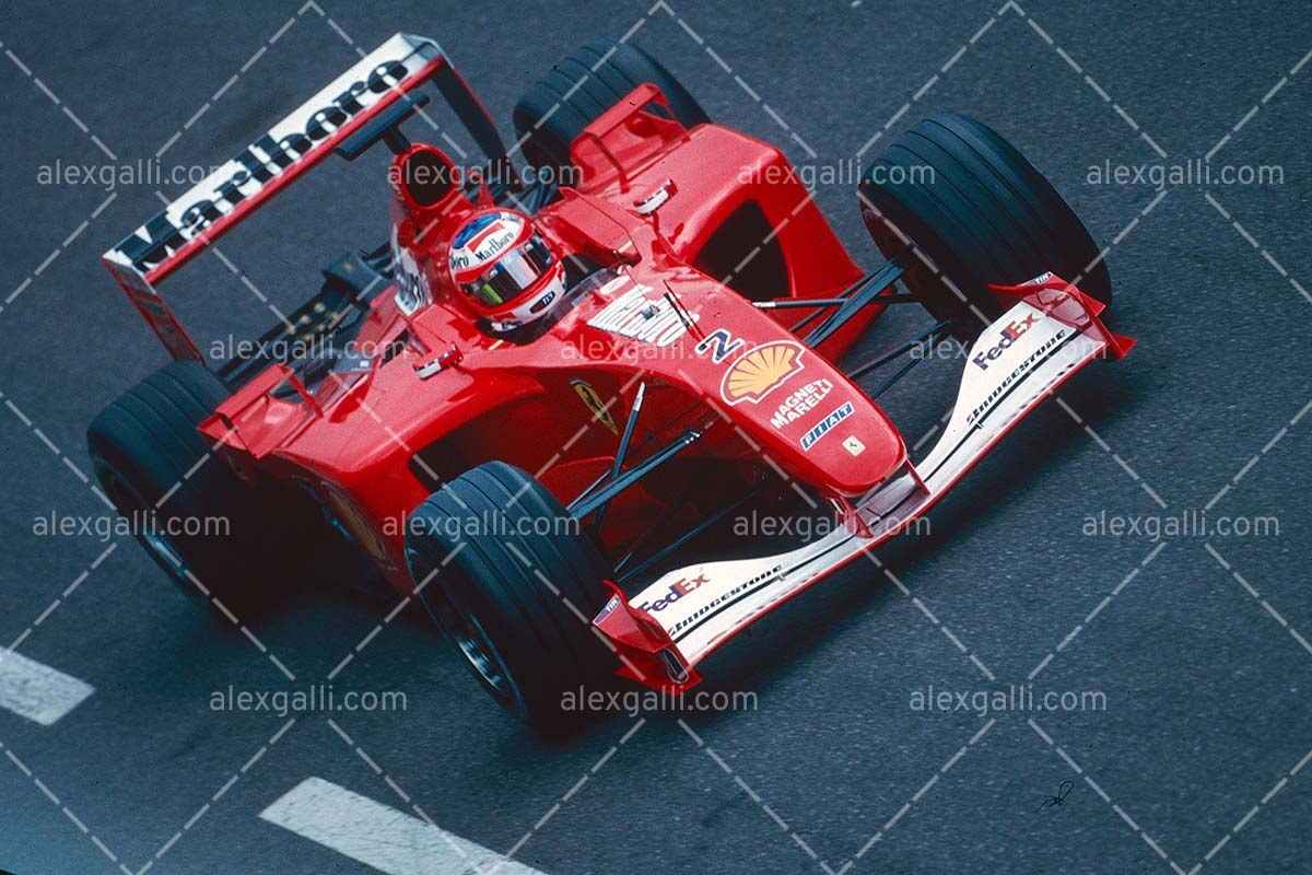 F1 2001 Rubens Barrichello - Ferrari - 20010012