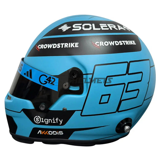 George Russell 2025 Full Replica Helmet