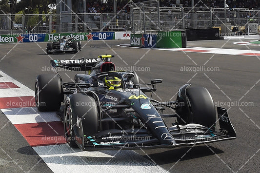 F1 2023 - 04 Azerbaijan GP - Lewis Hamilton - Mercedes - 2304029