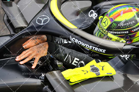 F1 2023 - 12 Belgium GP - Lewis Hamilton - Mercedes - 2312022