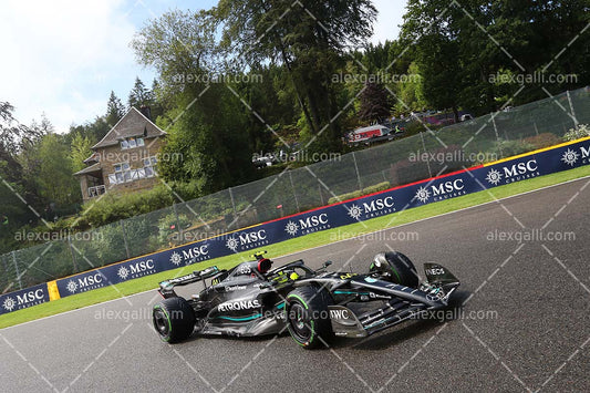 F1 2023 - 12 Belgium GP - Lewis Hamilton - Mercedes - 2312024