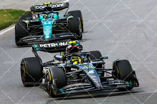 F1 2023 - 08 Canada GP - Lewis Hamilton - Mercedes - 2308011