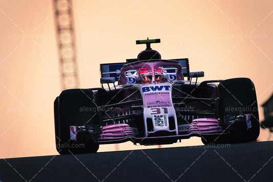 2018 Esteban Ocon - Force India - 20180074