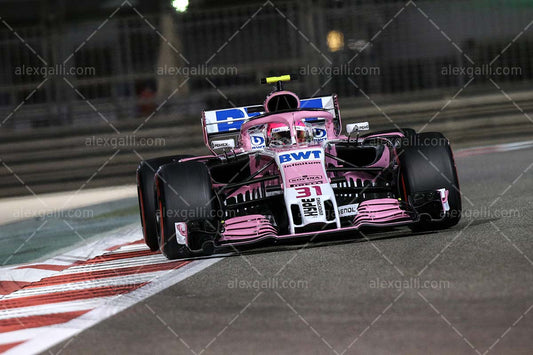 2018 Esteban Ocon - Force India - 20180075