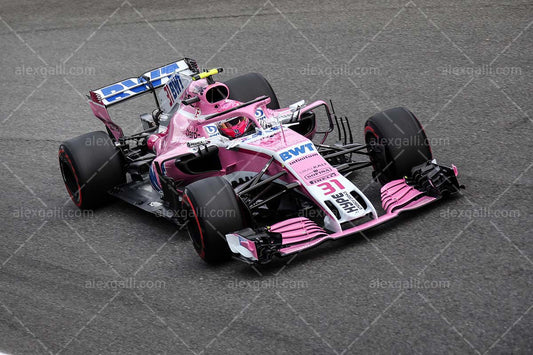 2018 Esteban Ocon - Force India - 20180079