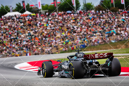 F1 2023 - 07 Spain GP - George Russell - Mercedes - 2307004