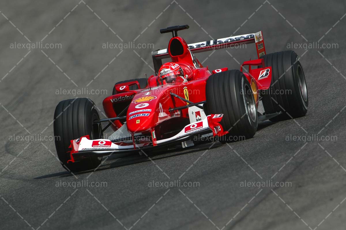 F1 2004 Michael Schumacher - Ferrari F2004 - 20040119