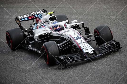 2018 Sergej Sirotkin - Williams - 20180124