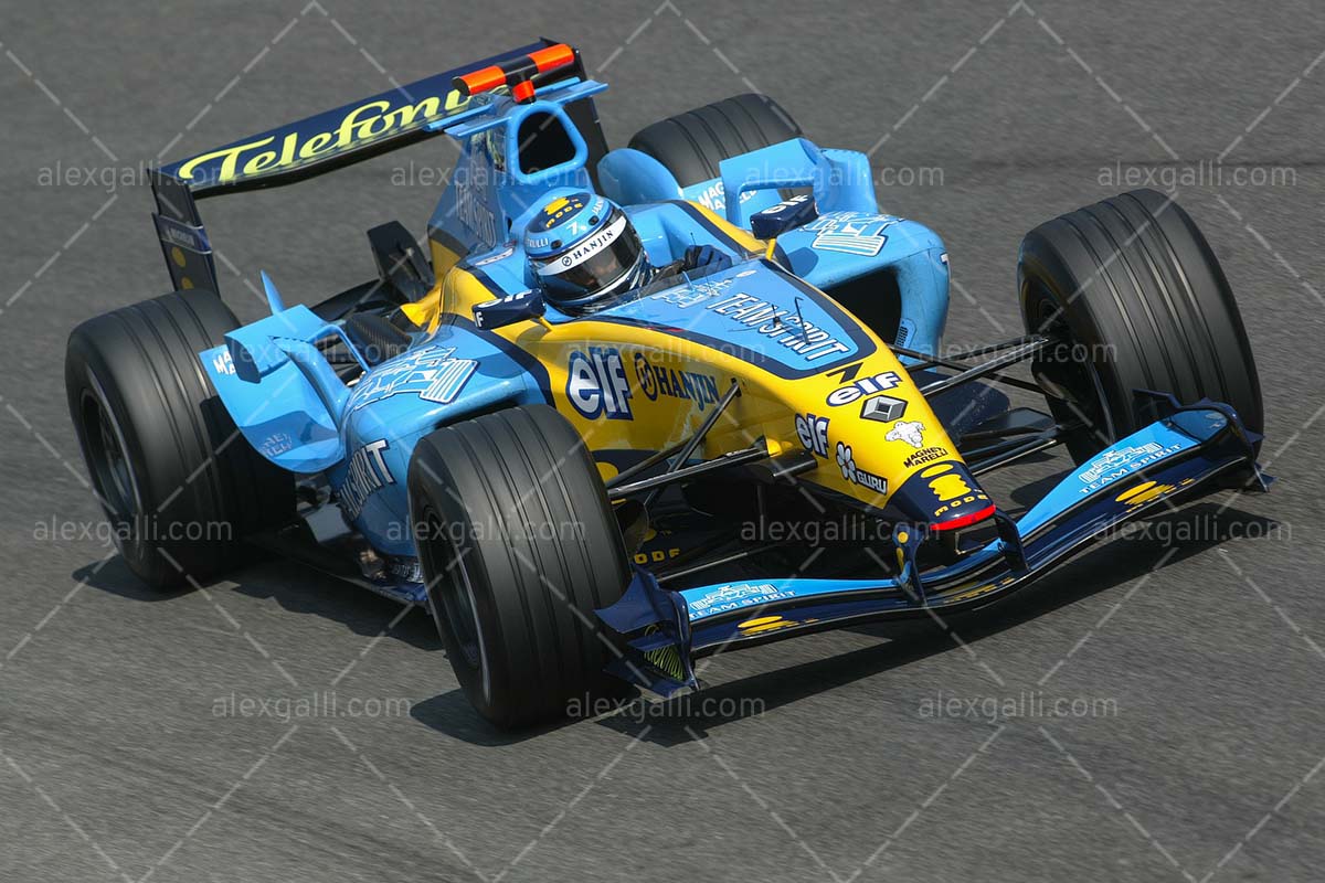 F1 2004 Jarno Trulli - Renault R24 - 20040126