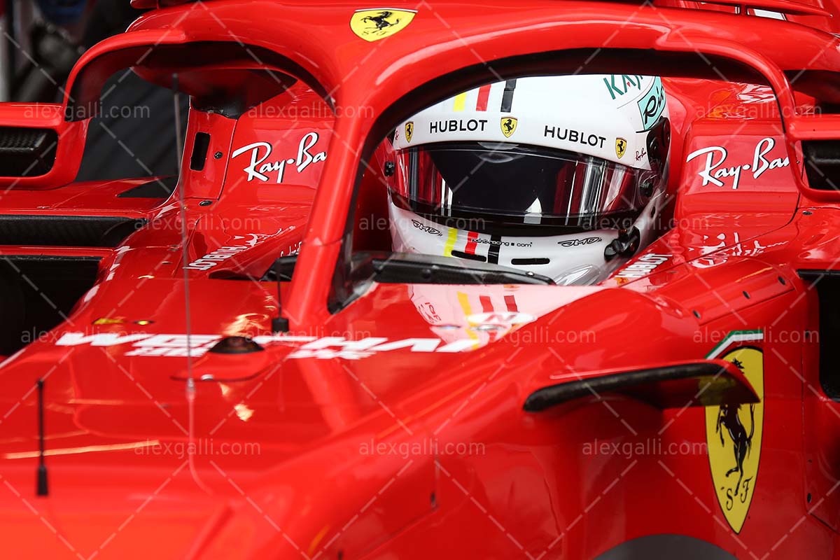 2018 Sebastian Vettel - Ferrari - 20180156