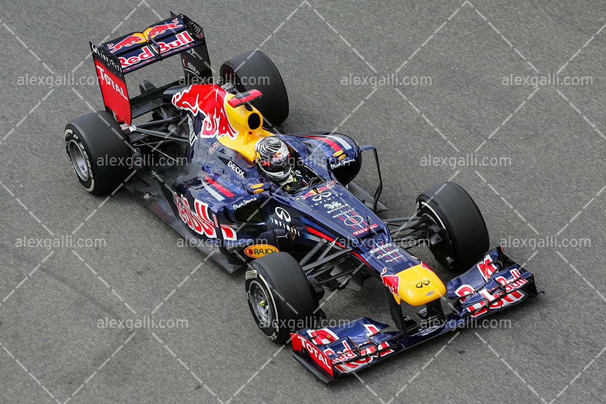 F1 2012 Sebastian Vettel - Red Bull - 20120109