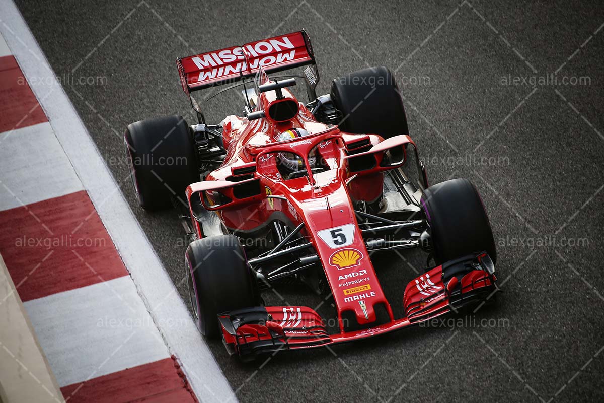 2018 Sebastian Vettel - Ferrari - 20180152
