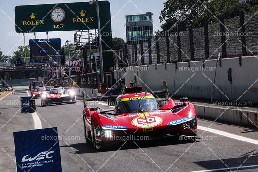 WEC 2023 Fuoco-Molina-Nielsen - Ferrari - W20230017