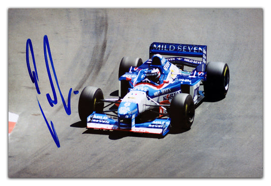 Gerhard Berger ORIGINAL AUTOGRAPH