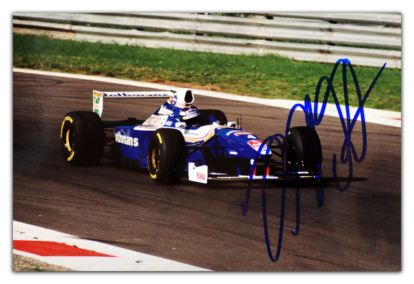 Heinz-Harald Frentzen ORIGINAL AUTOGRAPH