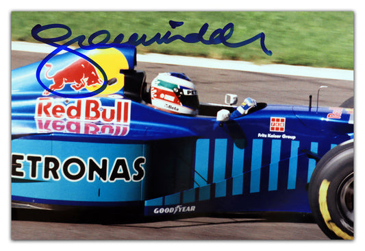 Gianni Morbidelli ORIGINAL AUTOGRAPH