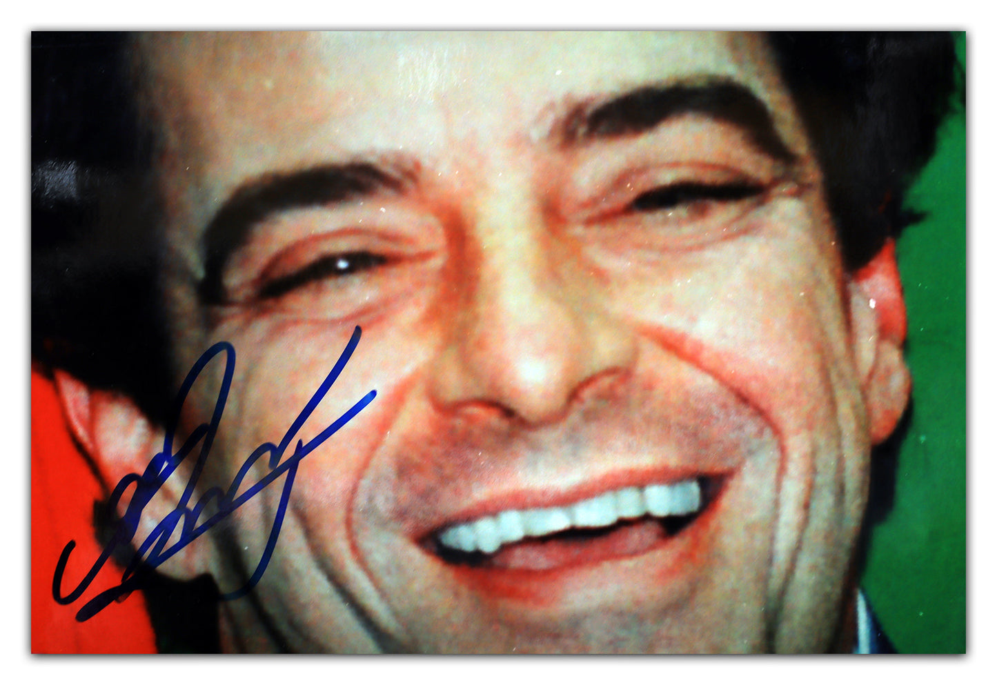 Alessandro Nannini ORIGINAL AUTOGRAPH