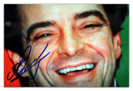 Alessandro Nannini ORIGINAL AUTOGRAPH