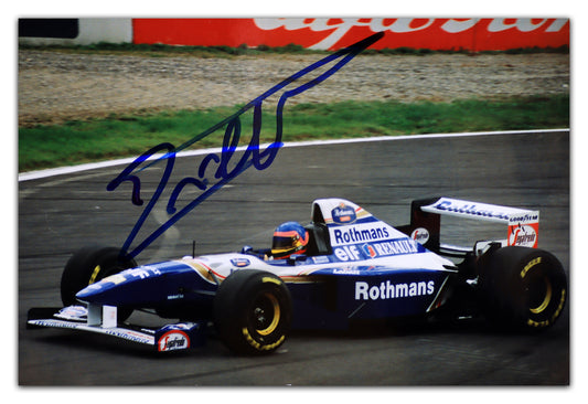 Jacques Villeneuve ORIGINAL AUTOGRAPH