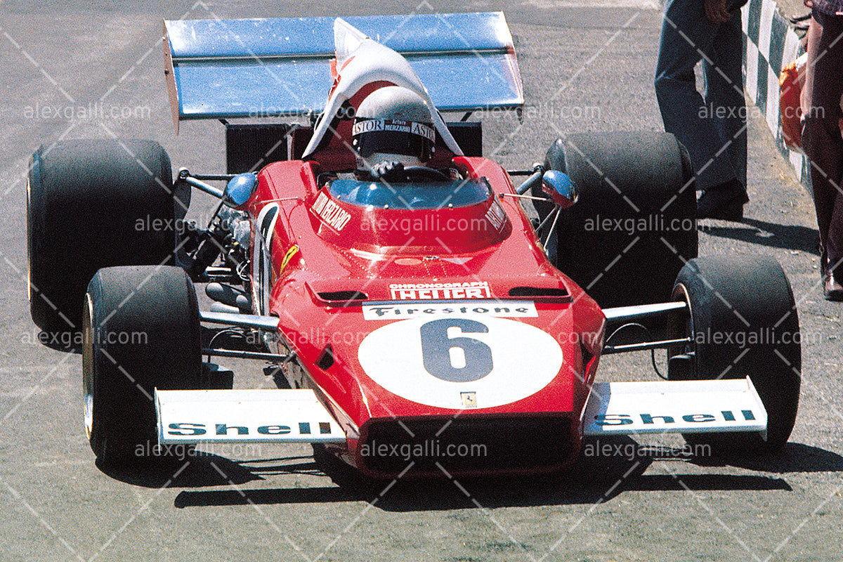 F1 1972 Arturo Merzario - Ferrari - 19720019