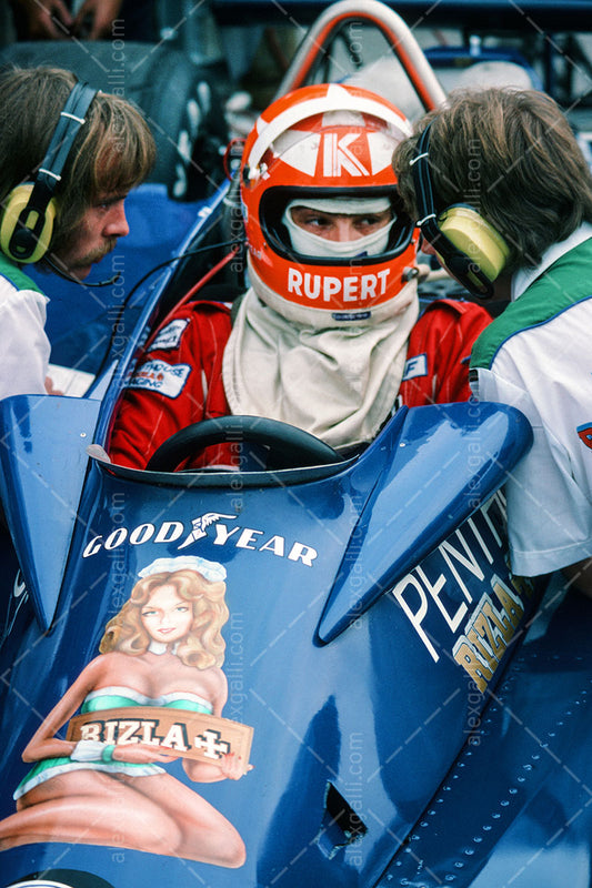 F1 1977 Rupert Keegan - Hesketh 308 - 19770112