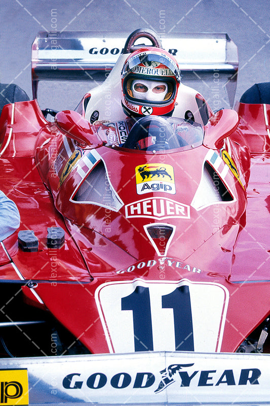 F1 1977 Niki Lauda - Ferrari - 19770119