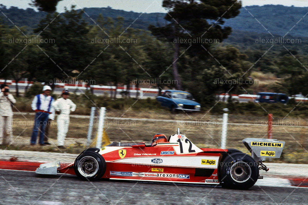 F1 1978 Gilles Villeneuve - Ferrari 312 T3 - 19780068