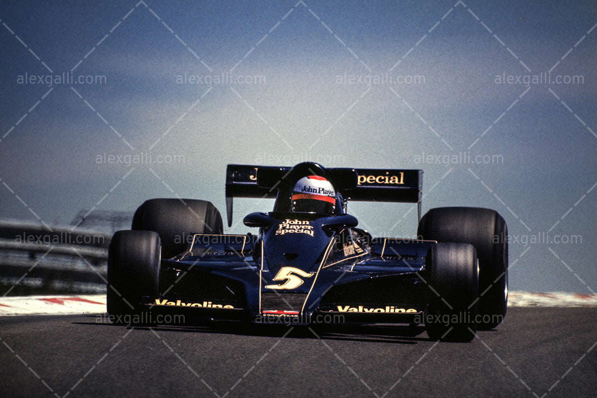 F1 1978 Mario Andretti - Lotus 78 - 19780079