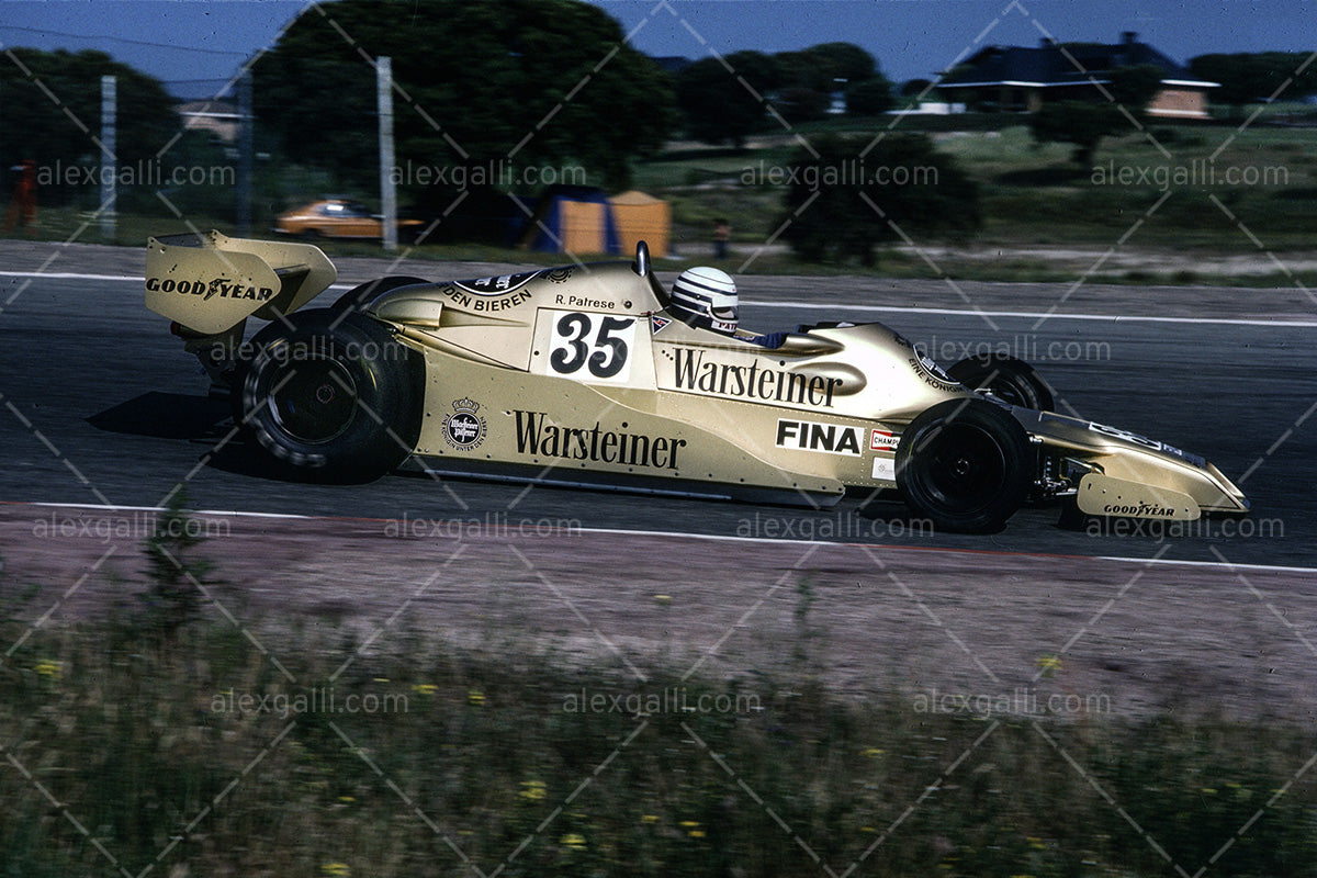 F1 1978 Riccardo Patrese - Arrows A1 - 19780090