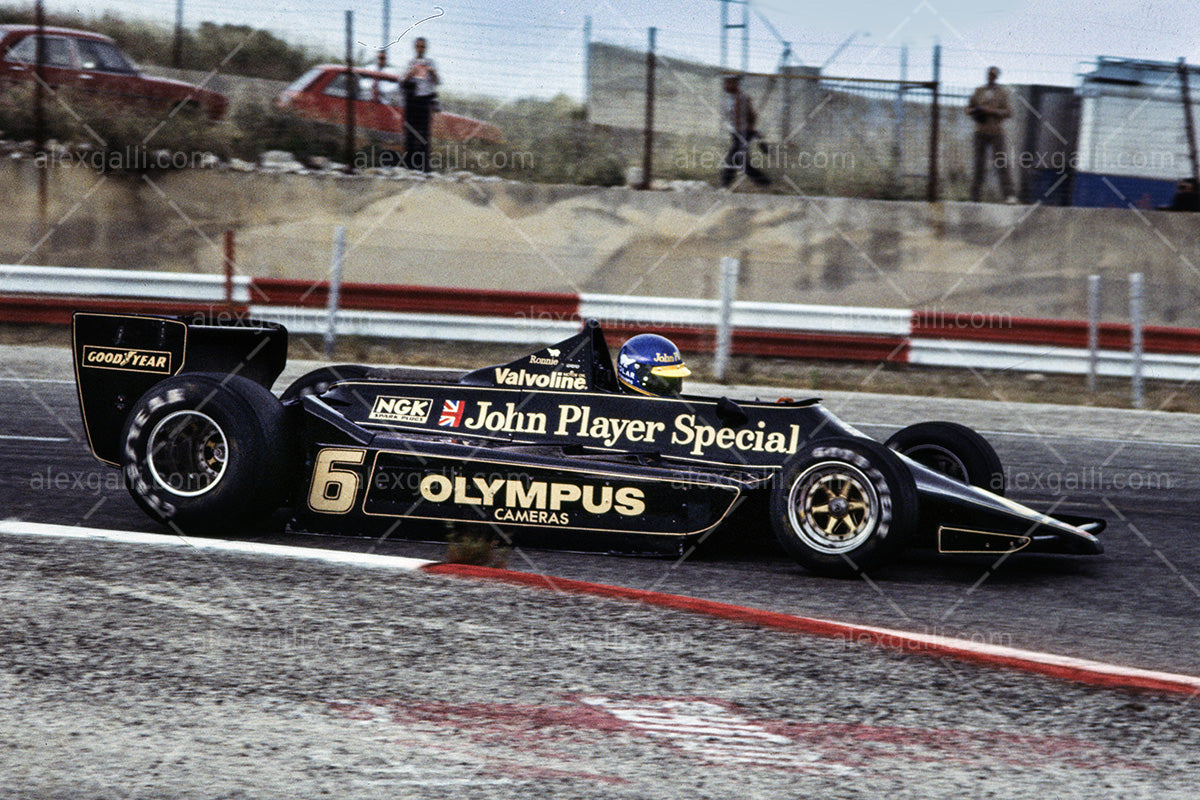 F1 1978 Ronnie Peterson - Lotus 79 - 19780092