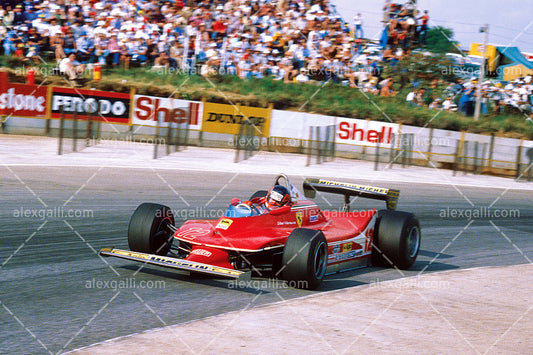 F1 1979 Gilles Villeneuve - Ferrari - 19790099