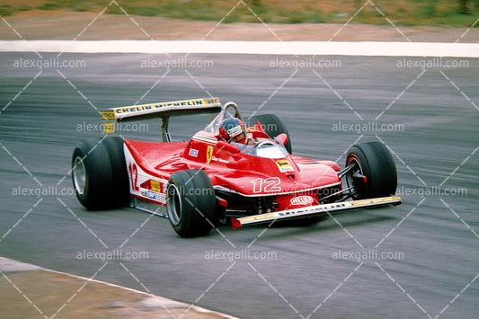F1 1979 Gilles Villeneuve - Ferrari - 19790100